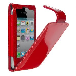 Чехол Cygnett Glam Patent Leather Case Red for iPhone 4 (CY0092CPGLA)